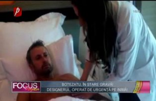 Botezatu, in stare grava!