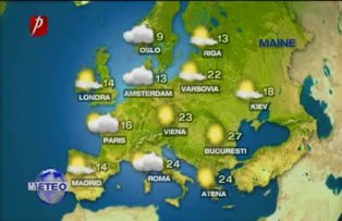 Prognoza meteo pentru marti, 5 aprilie