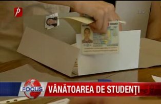 Vanatoarea de studenti