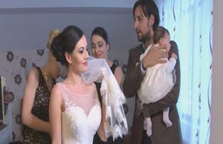 VIDEO / Dublu eveniment la "Nunti de poveste".  Casatorie si botez in aceeasi zi