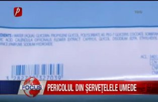 Pericolul din servetelele umede