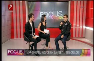 Mărgineanu aduce un zâmbet... seniorilor! Spectacol caritabil pentru aziluri de bătrâni