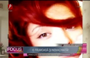 Elena Gheorghe e frumoasă şi nemachiată!