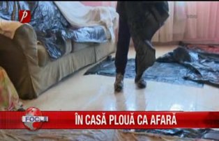 In casa ploua ca afara