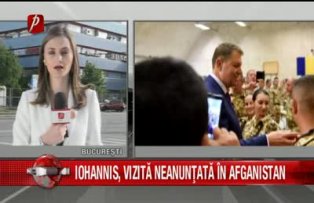 Iohannis, vizită neanunţată în Afganistan