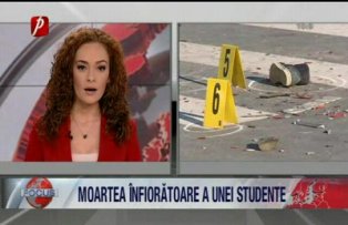 Moarte infioratoare a unei studente