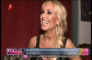 Vica Blochina continua razboiul cu Adina Alberts