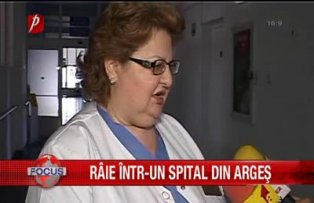 Râie intr-un spital din Arges