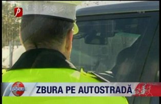 Zbura pe autostrada