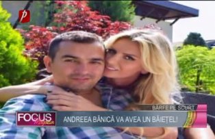 Andreea Bănică va avea un băieţel!