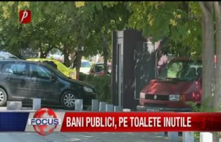 Bani publici pe toalete inutile