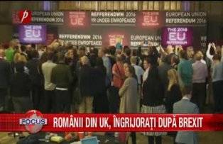 Romanii din UK, ingrijorati dupa Brexit