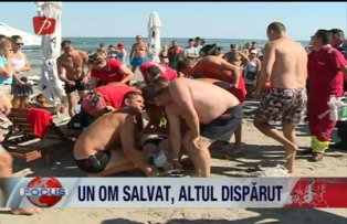 Un om salvat, altul disparut