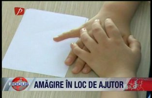 Amagire in loc de ajutor