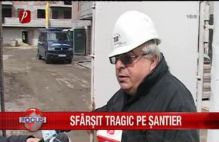 Sfarsit tragic pe santier