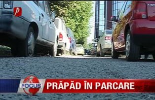 Prăpăd în parcare