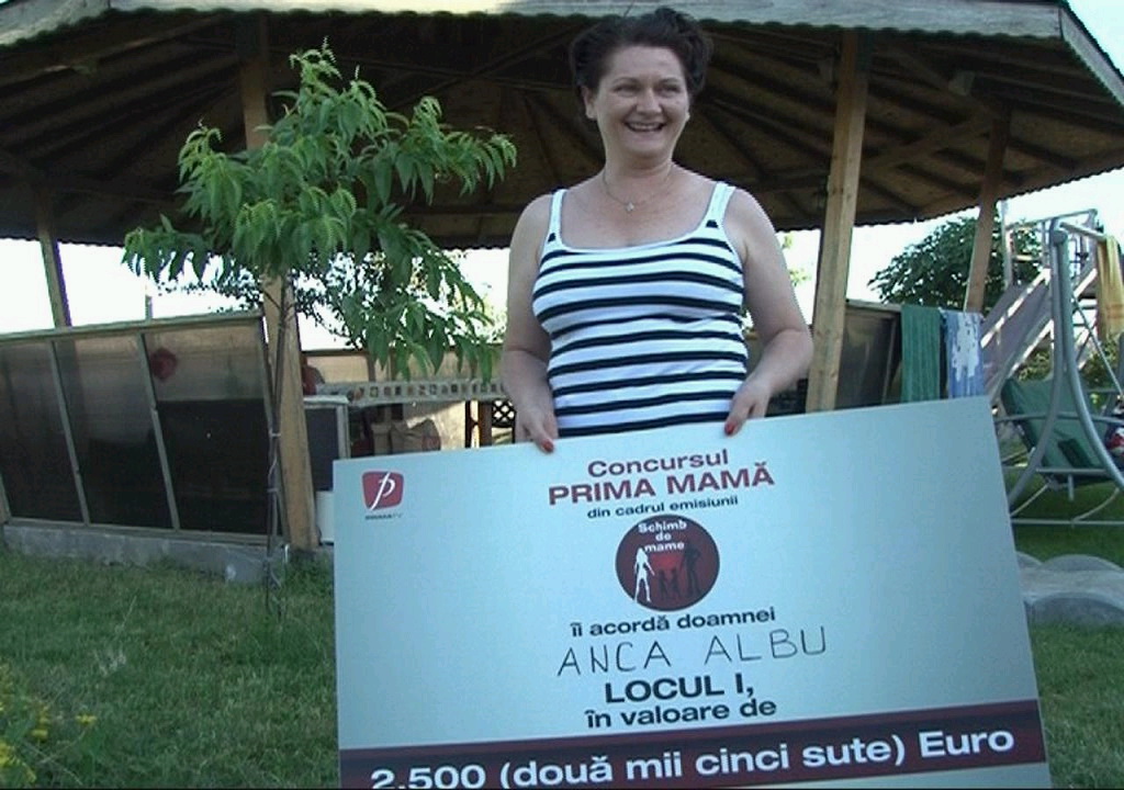 S-a ales „Prima Mamă”, la Prima TV! Anca Albu a câştigat premiul de 2.500 de euro!