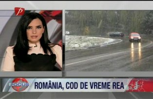 Cod de vreme rea în toată ţara