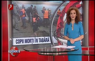 Elevi inecati in tabara