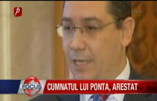 Cumnatul lui Ponta, arestat