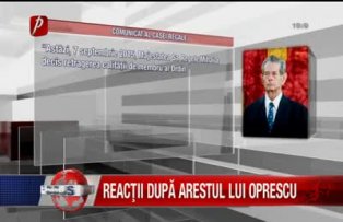 Reacţii după arestarea lui Oprescu