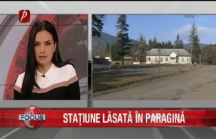 Staţiune lăsată în paragină