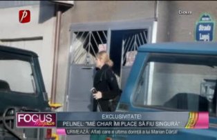 Exclusivitate! Pelinel: "Mie chiar îmi place să fiu singură"