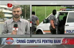 Crima cumplita pentru bani