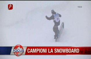 Campioni la snowboard