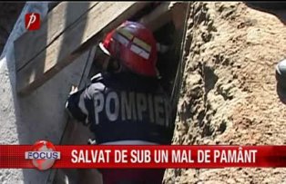 Salvat de sub un mal de pamant