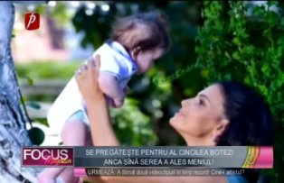 Anca Sina Serea se pregateste de al 5-lea botez! A ales deja meniul