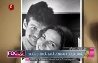 Tudor Chirilă, tată pentru a doua oară