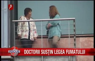 Doctorii sustin legea fumatului