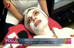 Ioana Ginghină are un ten perfect! Iată ce face pentru a-l întreţine!
