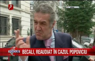 Becali, reaudiat în cazul Popoviciu