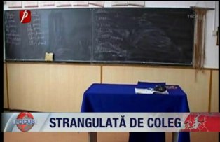 Strangulata de coleg
