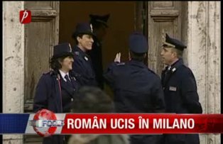 Român ucis în Milano