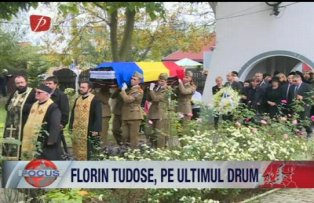 Florin Tudose, pe ultimul drum