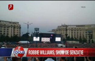 Robbie Williams show de senzatie.