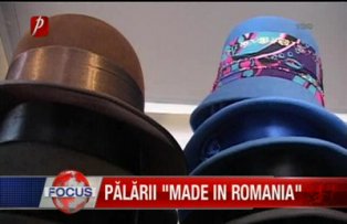 Pălării "made in Romania"