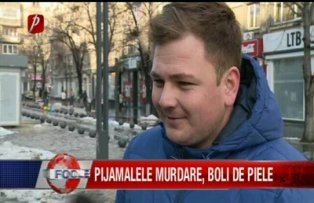 Pijamalele murdare, boli de piele