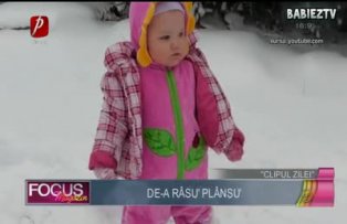 Clipul zilei: prima zapada