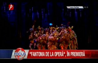 Fantoma de la opera in premiera