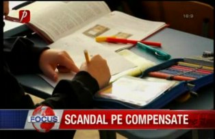 Scandal pe compensate