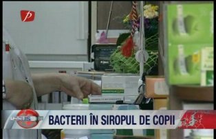 Bacterii in siropul de copii