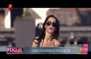 Oana Zăvoranu e piele şi os!