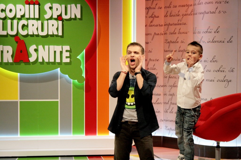 Părinţi şi bunici, înscrieţi-i pe cei mici la “Copiii spun lucruri trăsnite!”