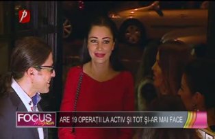 Brigitte Năstase are 19 operaţii la activ şi tot şi-ar mai face