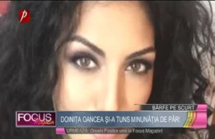 Doiniţa Oancea şi-a tuns minunăţia de păr!