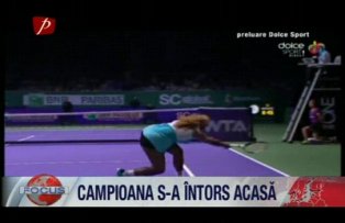Campioana s-a intors acasă